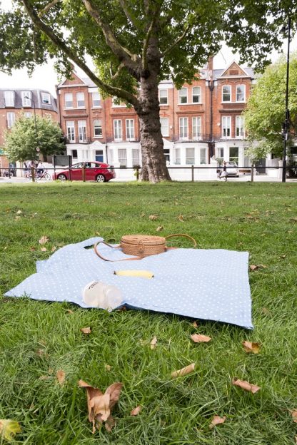 Breastfeeding scarf cover up nursing apron - Denim Hearts - Baby blanket
